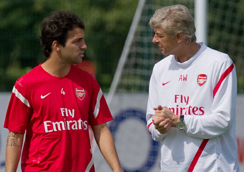Arsenal's Spanish player Cesc Fabregas (