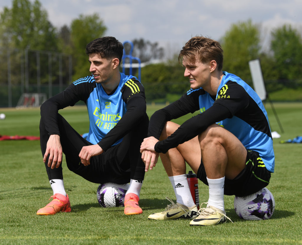Arsenal Training Session