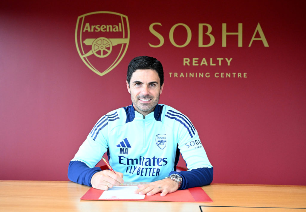 Arsenal Manager Mikel Arteta Signs A New Contract
