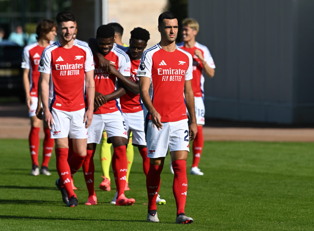 Arsenal 2024/25 Squad Photograph