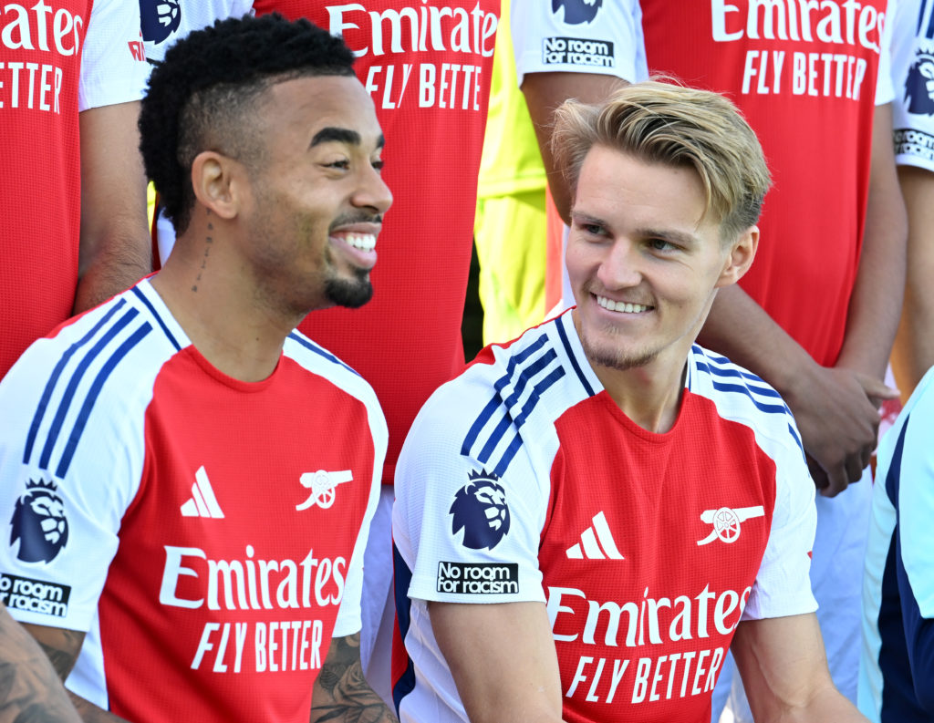 Arsenal 2024/25 Squad Photograph