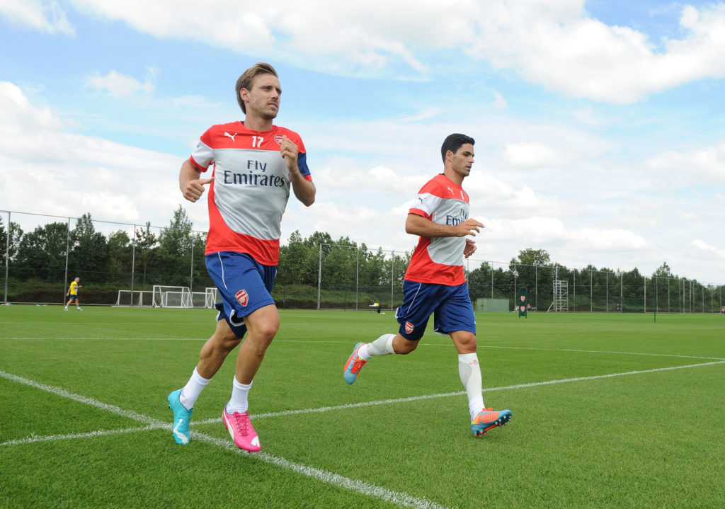 Arsenal Training Session