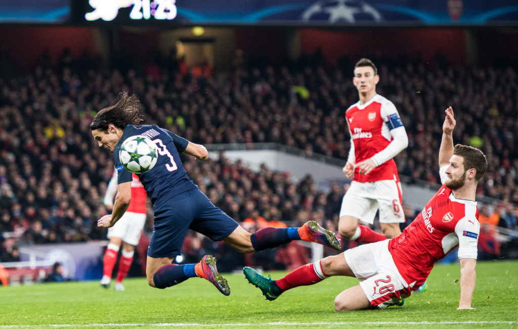 Arsenal vs Paris Saint-Germain