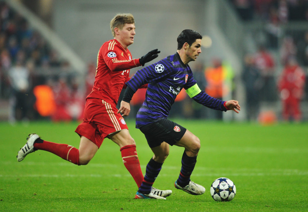 FC Bayern Muenchen v Arsenal FC - UEFA Champions League Round of 16