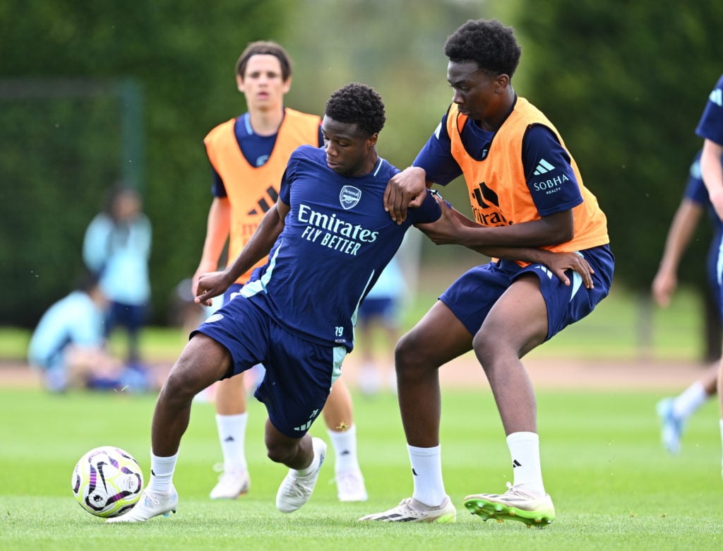 Arsenal U18s Training Session