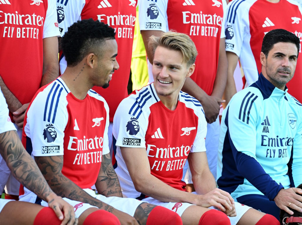 Arsenal 2024/25 Squad Photograph