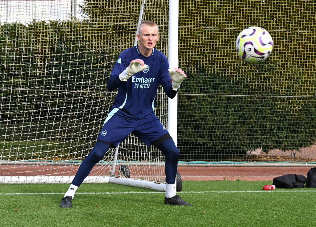 Arsenal U18 Training Session