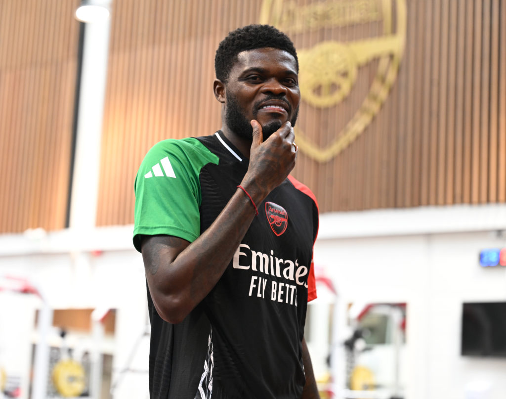 Arsenal FC Training Session And Press Conference - UEFA Champions League 2024/25 League Phase MD2
