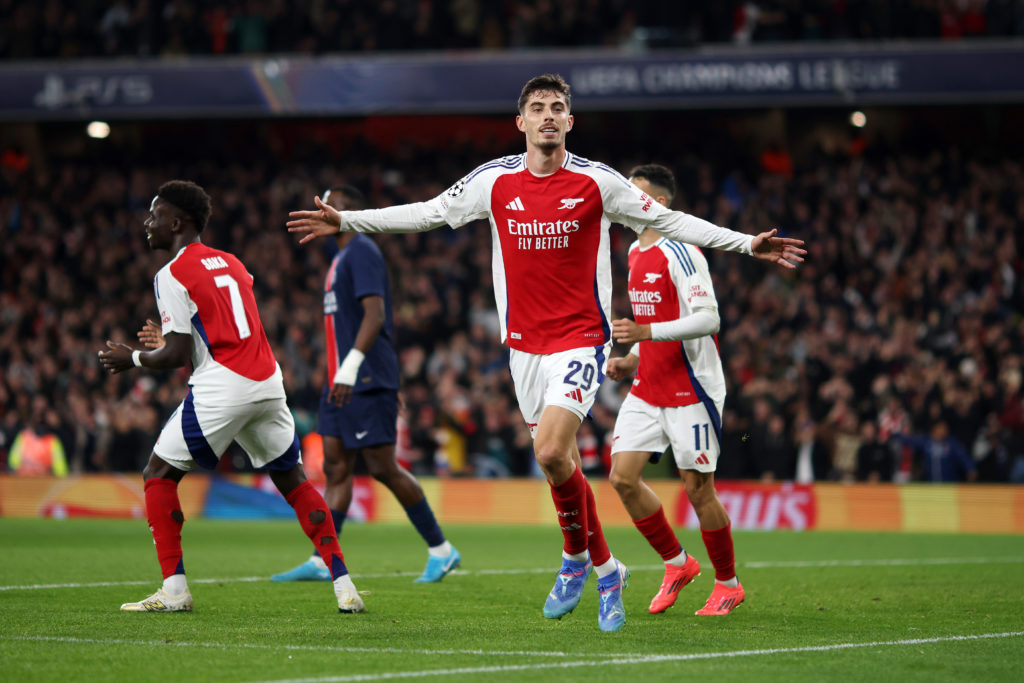Arsenal FC v Paris Saint-Germain - UEFA Champions League 2024/25 League Phase MD2