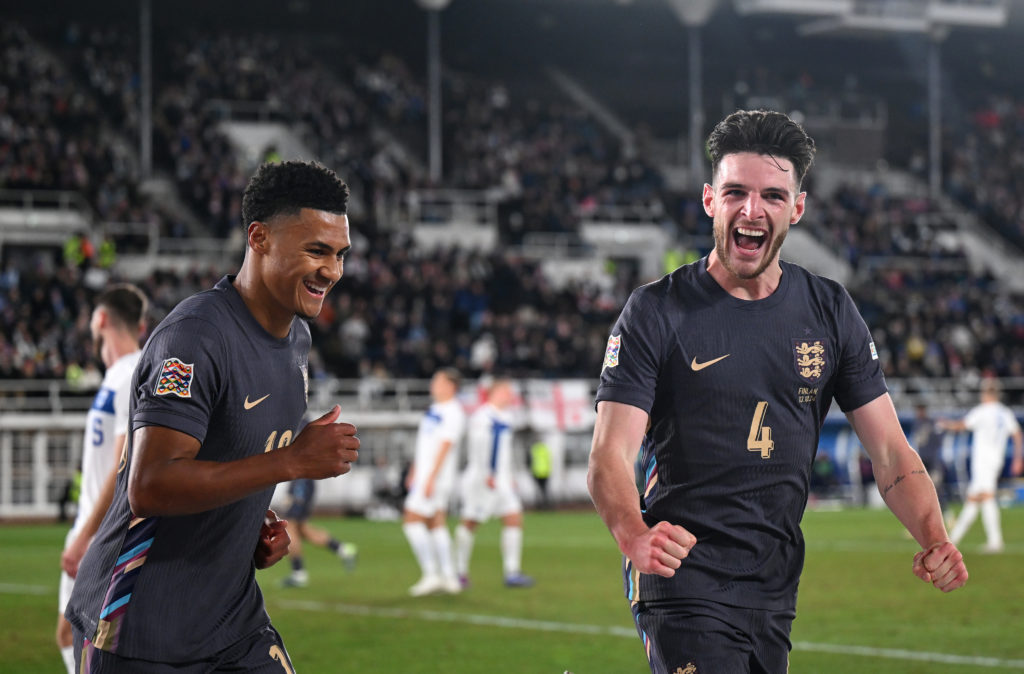 Finland v England - UEFA Nations League 2024/25 League B Group B2