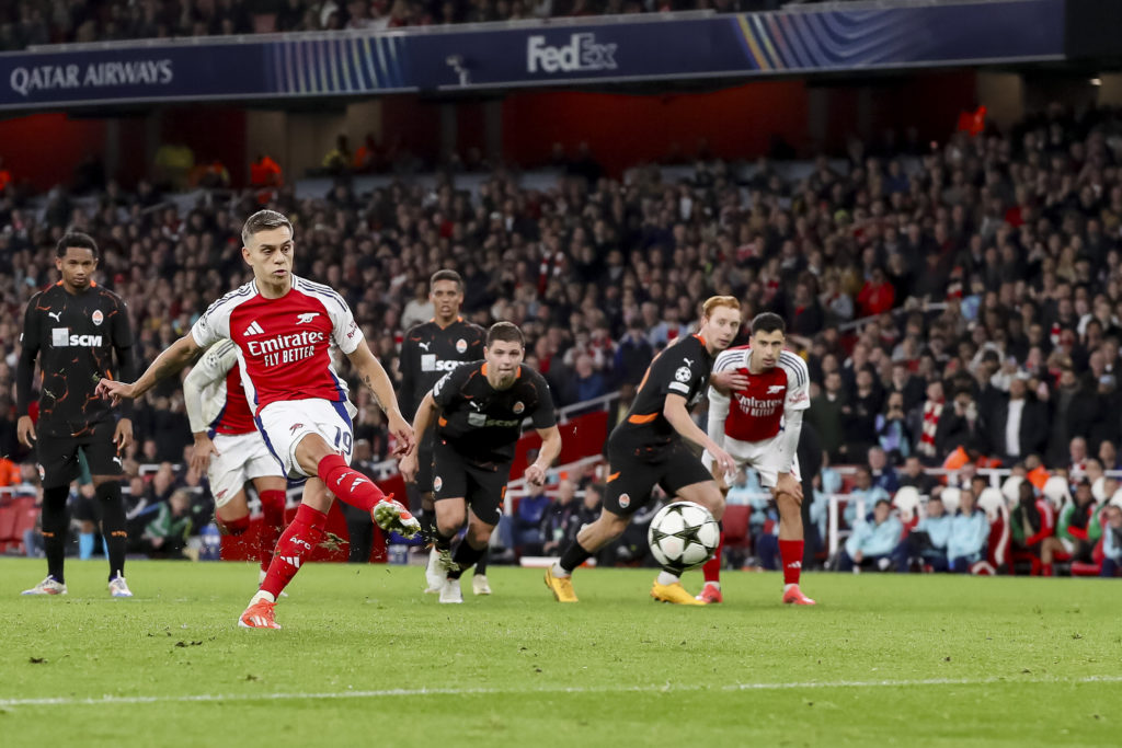 Arsenal FC v FC Shakhtar Donetsk - UEFA Champions League 2024/25 League Phase MD3