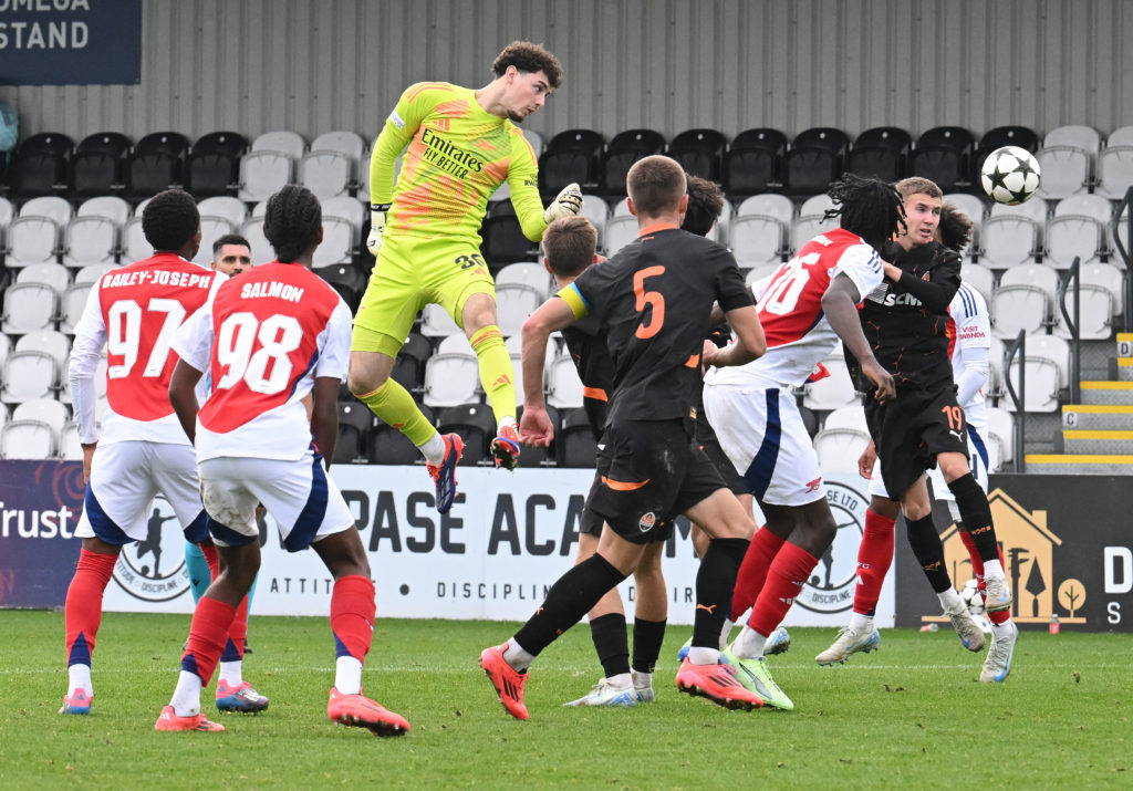 Arsenal v Shakhtar Donetsk - UEFA Youth League 2024/25