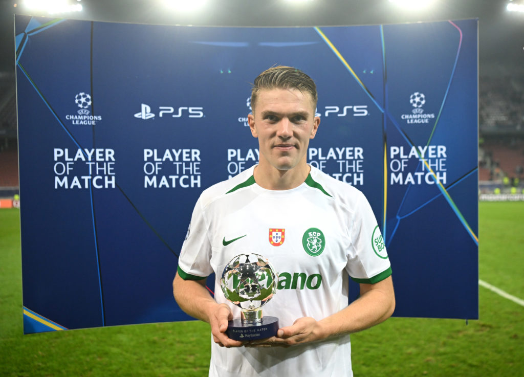 SK Sturm Graz v Sporting Clube de Portugal - UEFA Champions League 2024/25 League Phase MD3