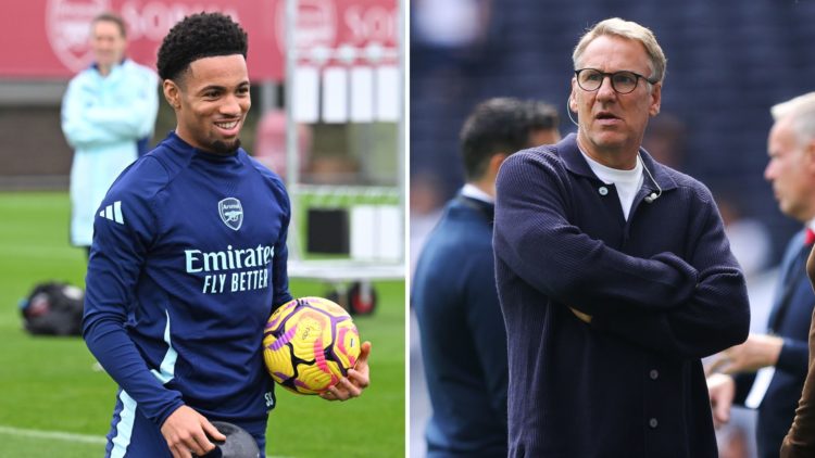 Split image of Ethan Nwaneri and Paul Merson.
