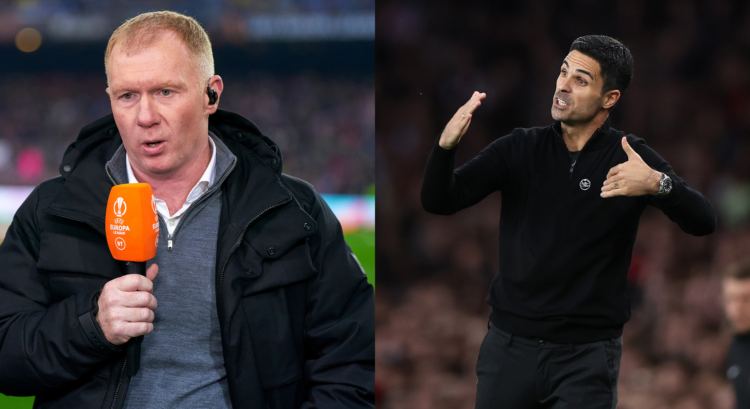 Paul Scholes and Mikel Arteta.