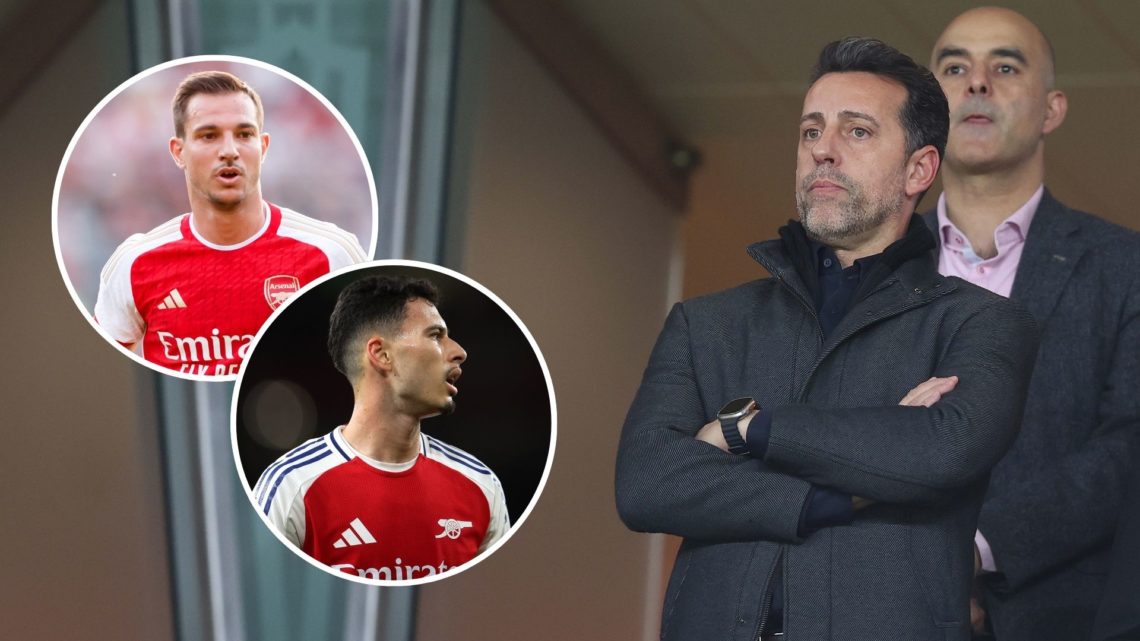 Edu, Eduardo Cesar Daud Gaspar sporting director of Arsenal watches on from the stands uring the UEFA Women's Champions League match between Arsena...