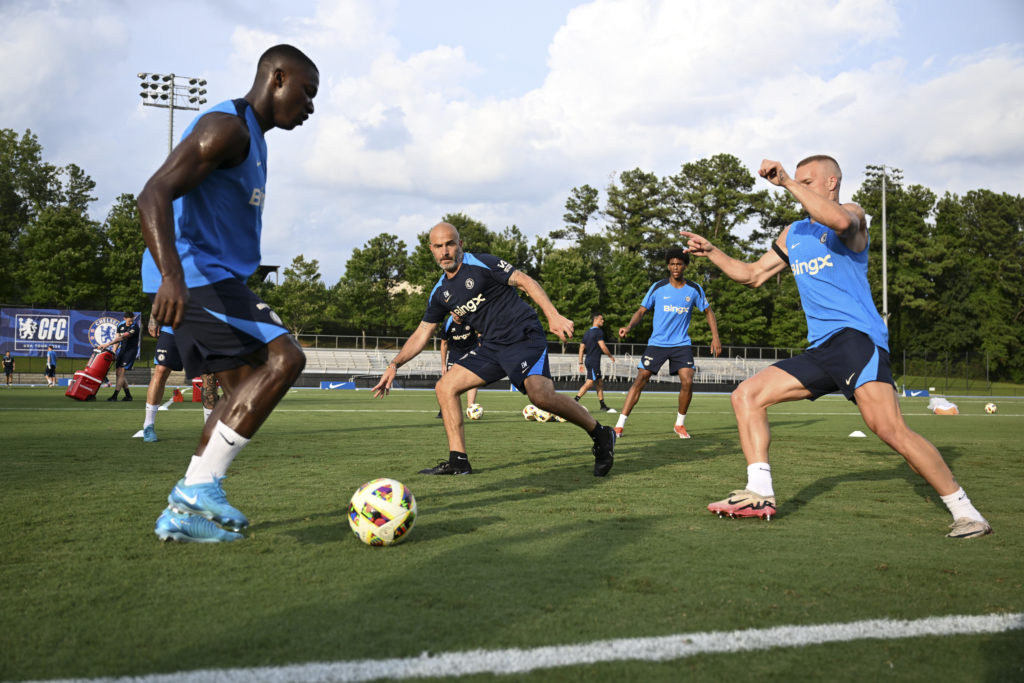 Chelsea Pre-Season Training Session