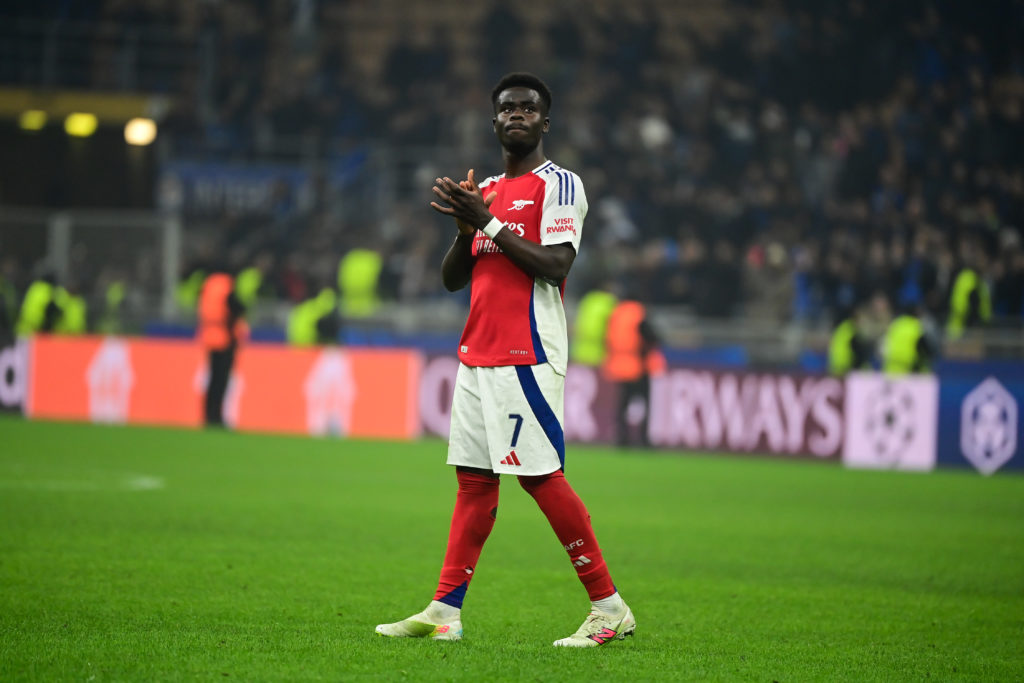 UEFA Champions League football match Inter Milan and Arsenal FC at San Siro football match