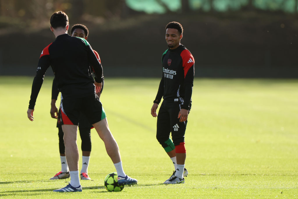 Arsenal FC Training Session - UEFA Champions League 2024/25 League Phase MD5