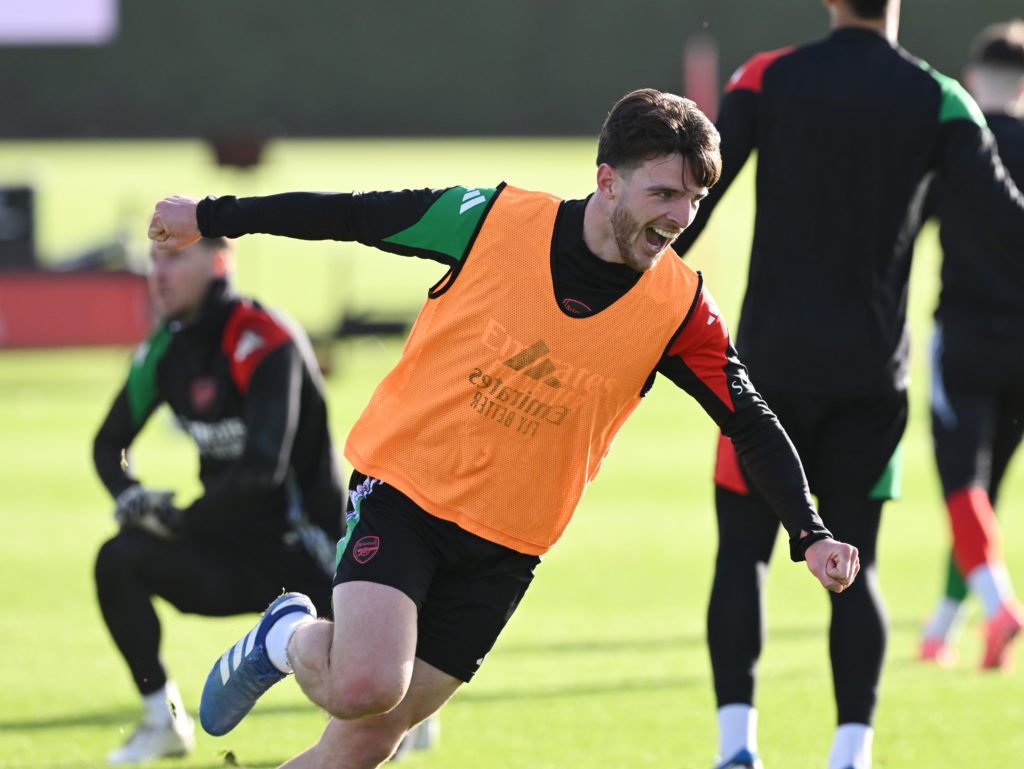 Arsenal FC Training Session - UEFA Champions League 2024/25 League Phase MD5