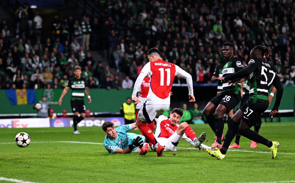 Sporting Clube de Portugal v Arsenal FC - UEFA Champions League 2024/25 League Phase MD5