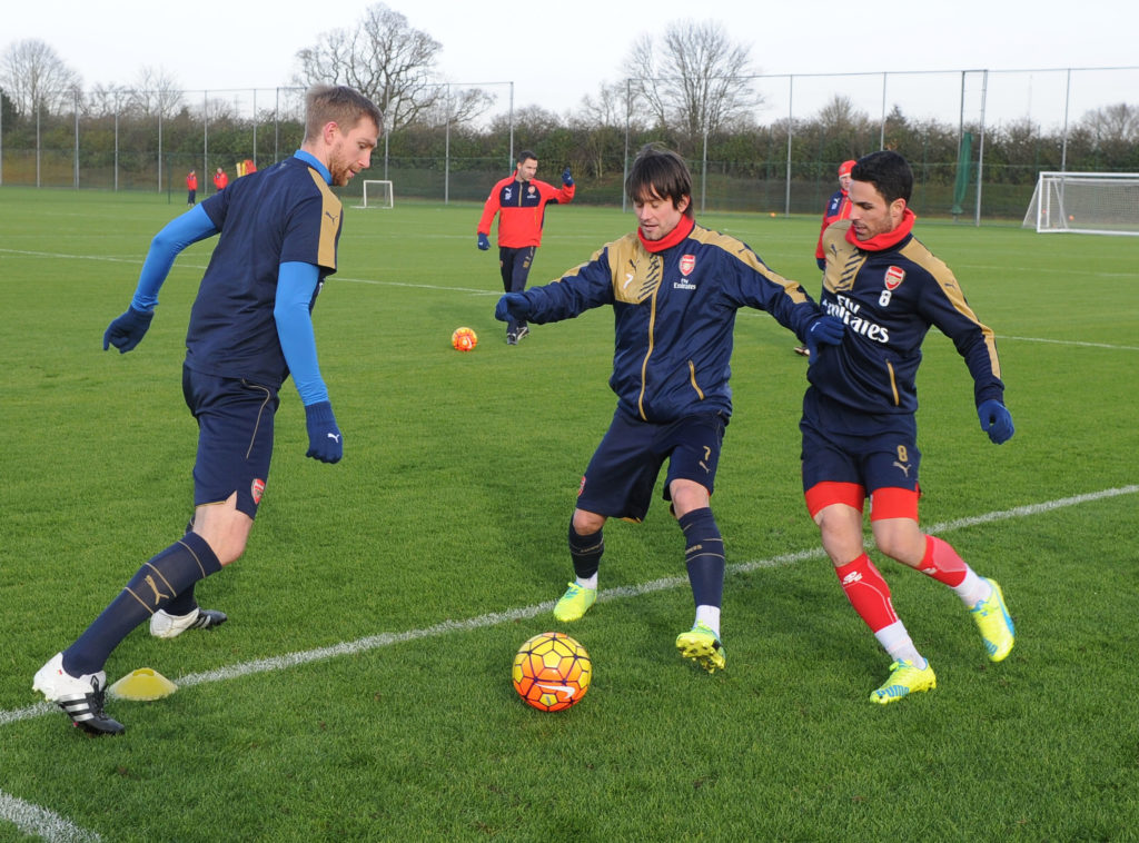 Arsenal Training Session