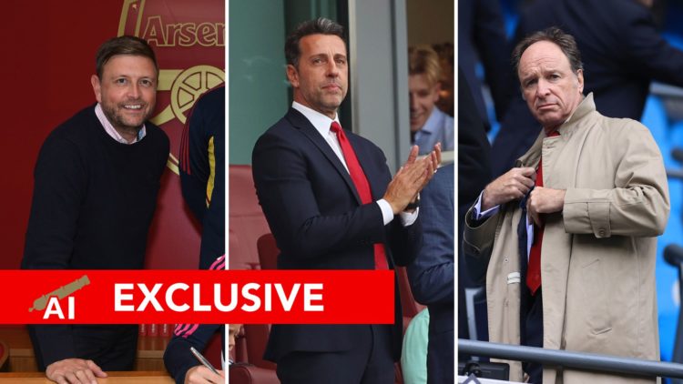 Edu Gaspar in the middle of Tim Lewis and Richard Garlick