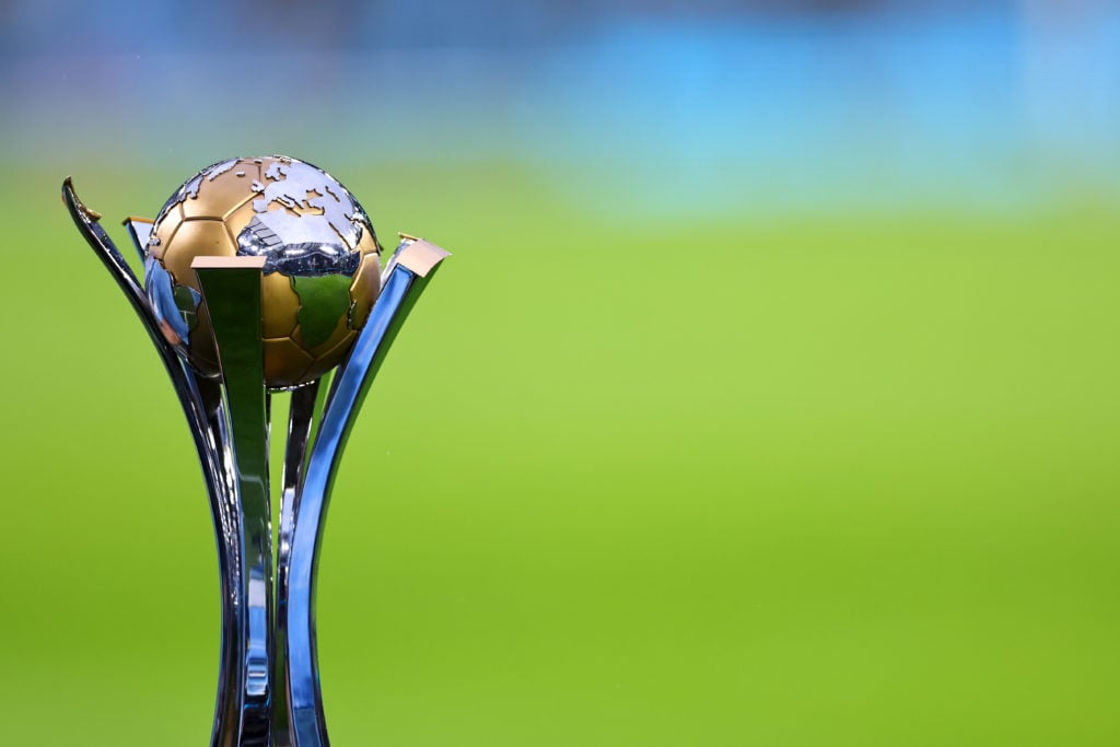 An image of the FIFA Club World Cup trophy