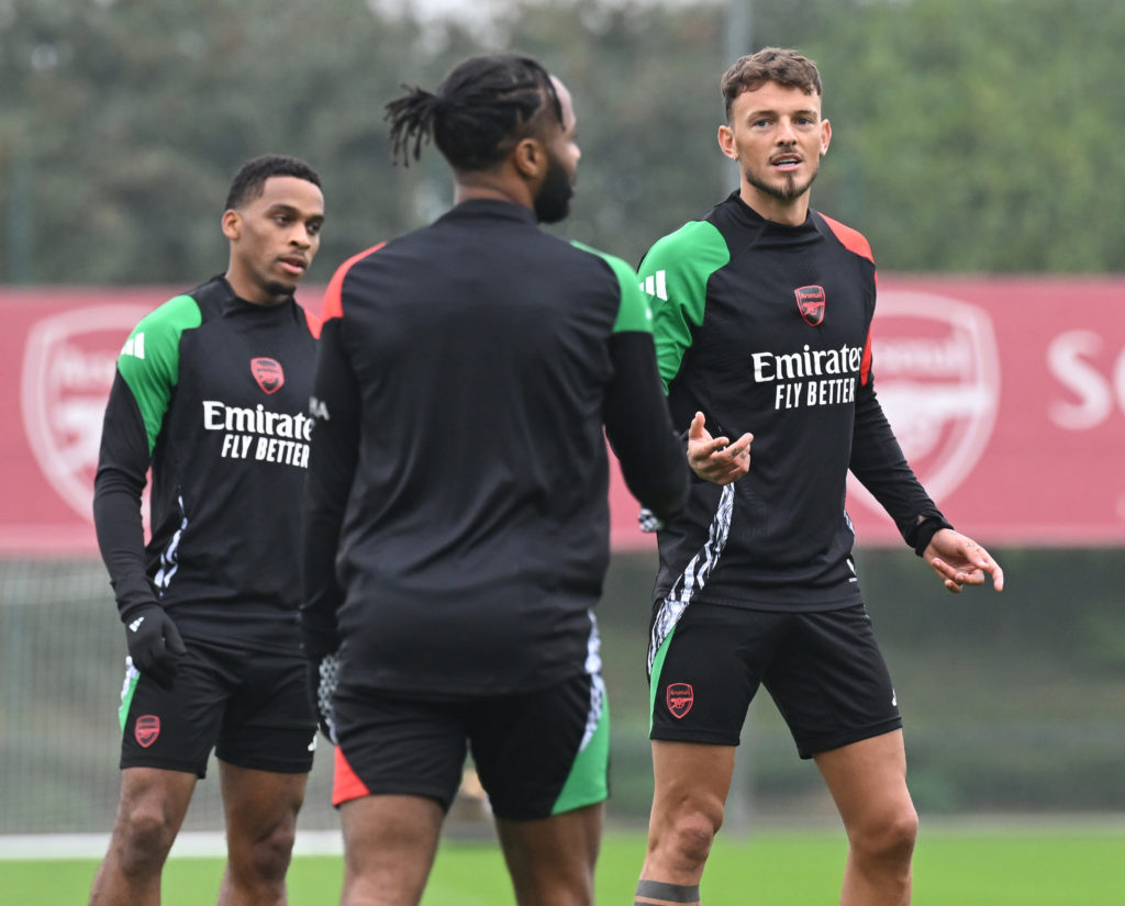 Arsenal FC Training Session - UEFA Champions League 2024/25 League Phase MD4