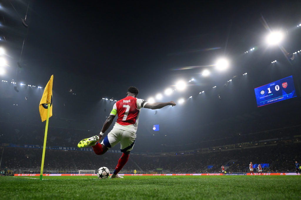 FC Internazionale Milano v Arsenal FC - UEFA Champions League 2024/25 League Phase MD4