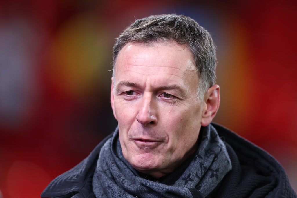 Chris Sutton during the UEFA Champions League 2024/25 League Phase MD5 match between Liverpool FC and Real Madrid C.F. at Anfield on November 27, 2024
