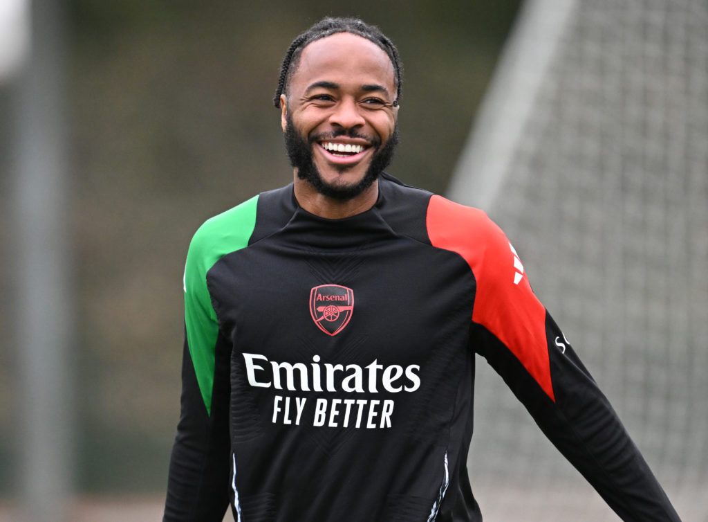 Arsenal FC Training Session And Press Conference - UEFA Champions League 2024/25 League Phase MD6