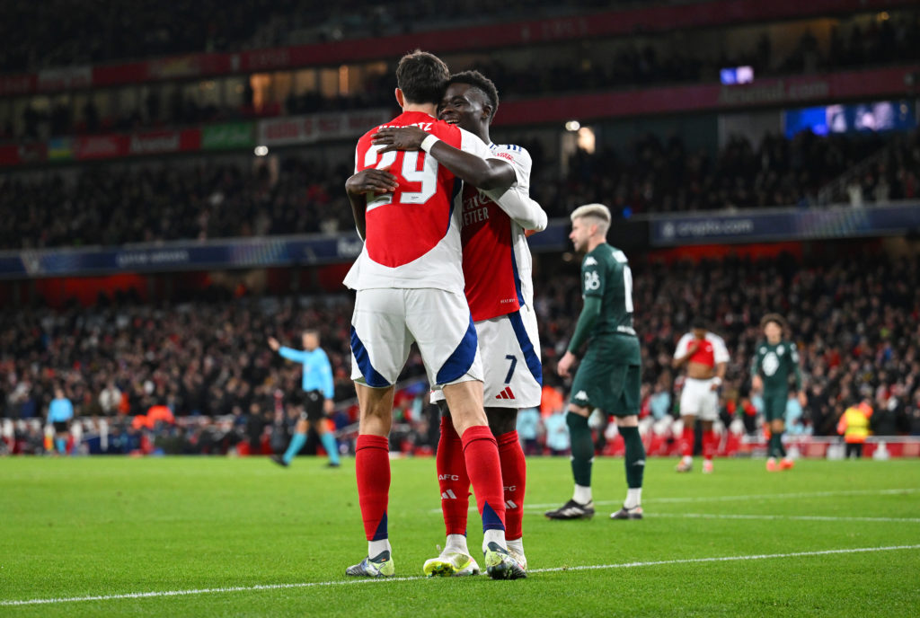 Arsenal FC v AS Monaco - UEFA Champions League 2024/25 League Phase MD6