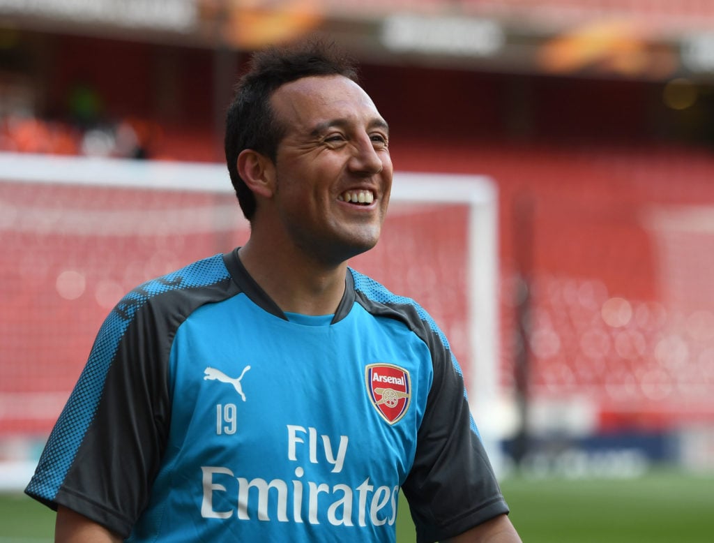 Arsenal FC v Atletico Madrid - UEFA Europa League Semi Final Leg One