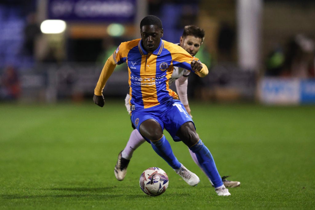 Shrewsbury Town FC v Stockport County FC - Sky Bet League One
