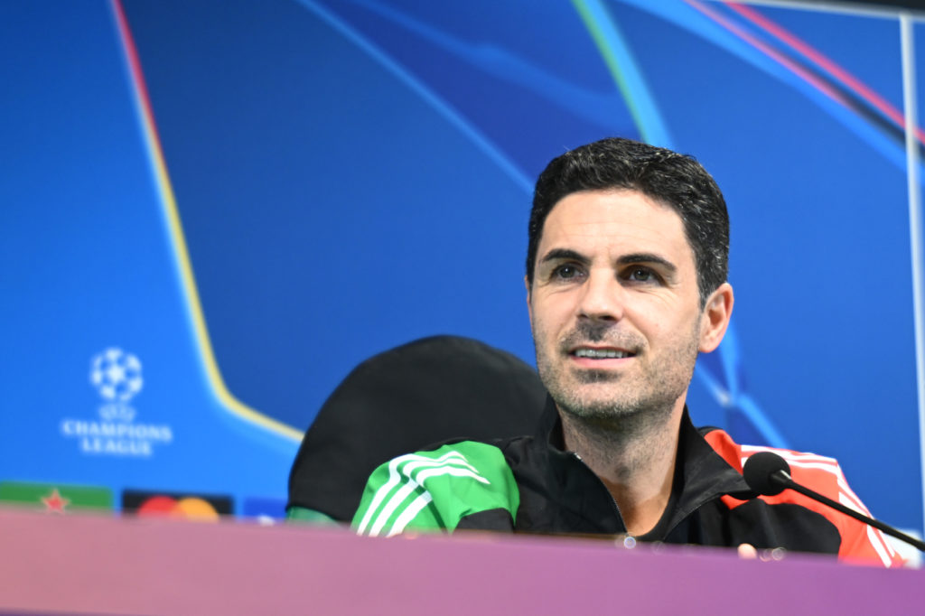Arsenal FC Press Conference - UEFA Champions League 2024/25 League Phase MD5