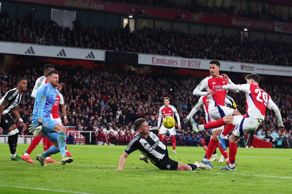 Arsenal v Newcastle United - Carabao Cup Semi Final First Leg