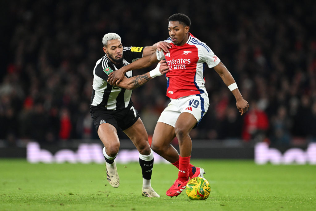 Arsenal v Newcastle United - Carabao Cup Semi Final First Leg