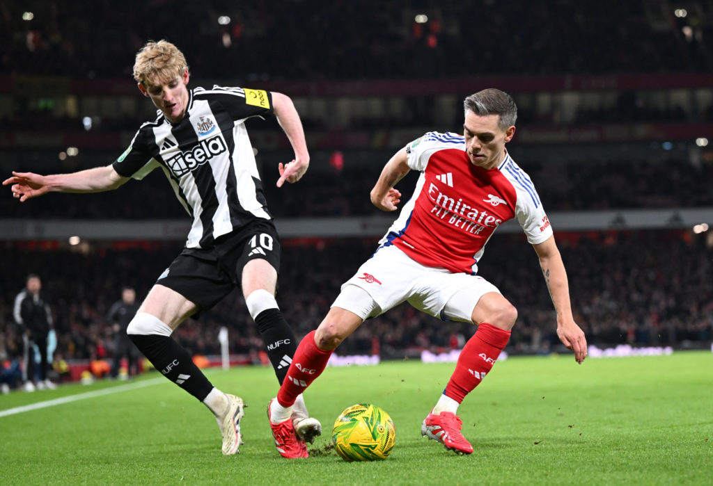Arsenal v Newcastle United - Carabao Cup Semi Final First Leg