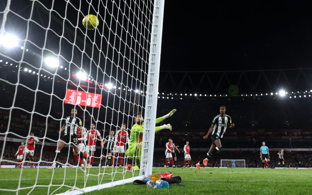 Arsenal v Newcastle United - Carabao Cup Semi Final First Leg
