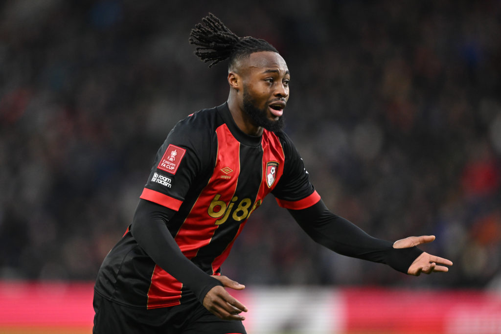 Antoine Semenyo in action for Bournemouth