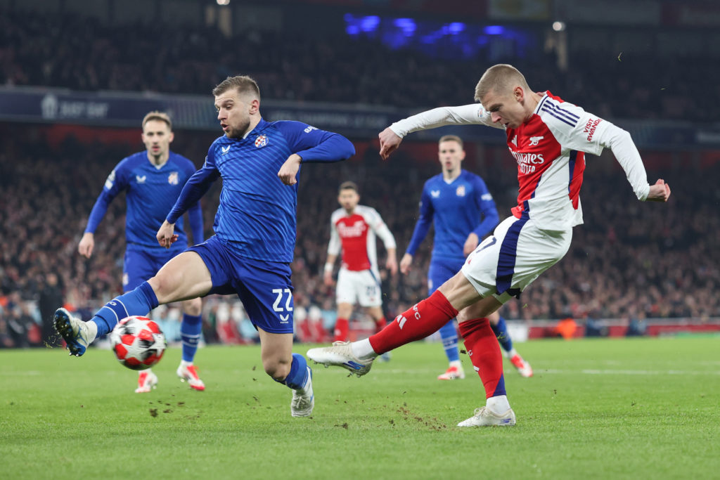 Arsenal FC v GNK Dinamo - UEFA Champions League 2024/25 League Phase MD7