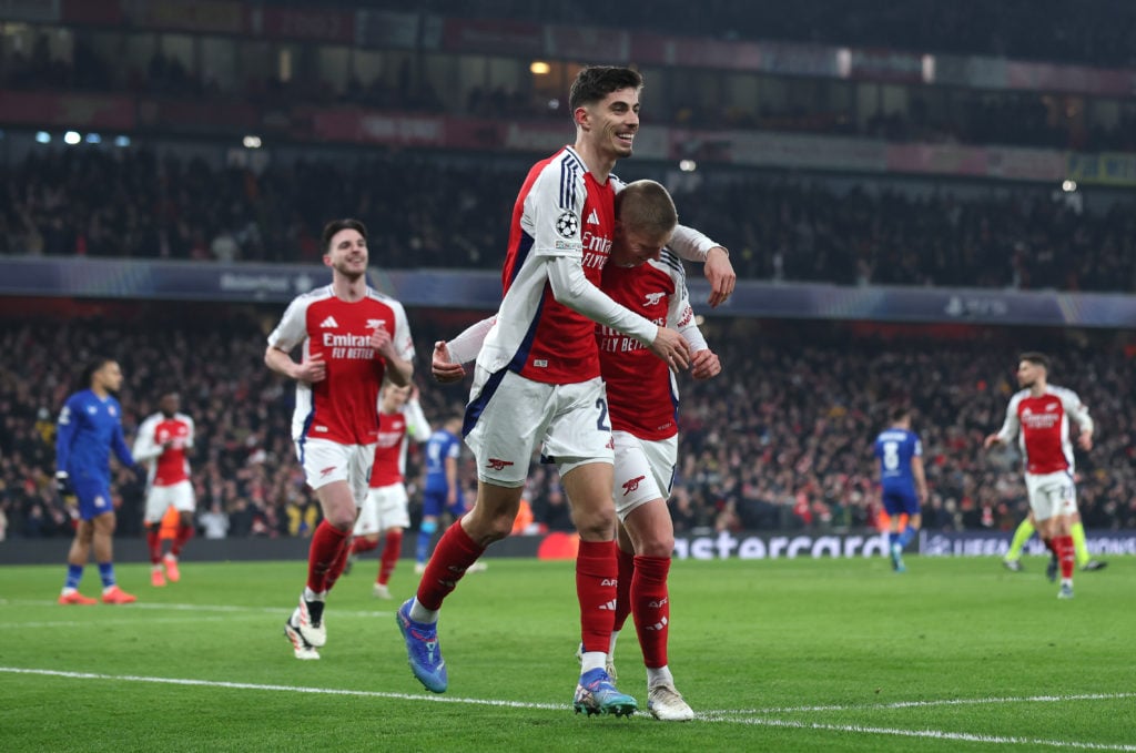 Arsenal FC v GNK Dinamo - UEFA Champions League 2024/25 League Phase MD7