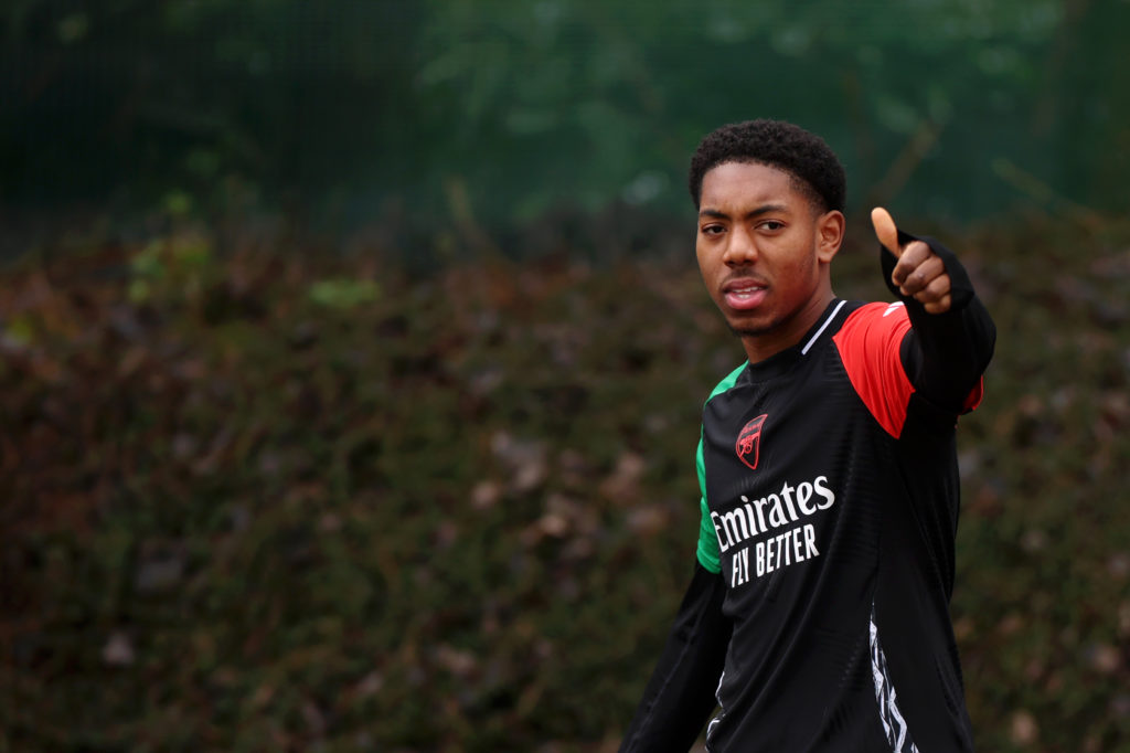 Arsenal FC Training Session And Press Conference - UEFA Champions League 2024/25 League Phase MD8