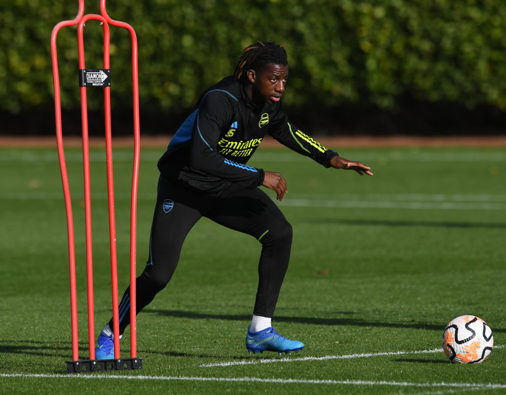 Arsenal U18 Training Session