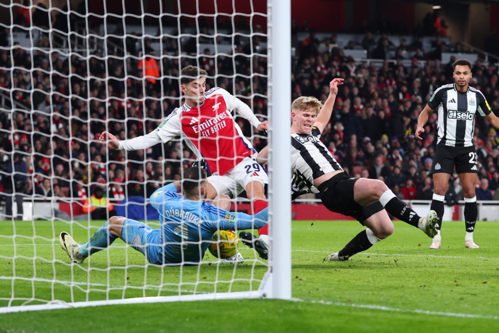 Arsenal v Newcastle United - Carabao Cup Semi Final First Leg