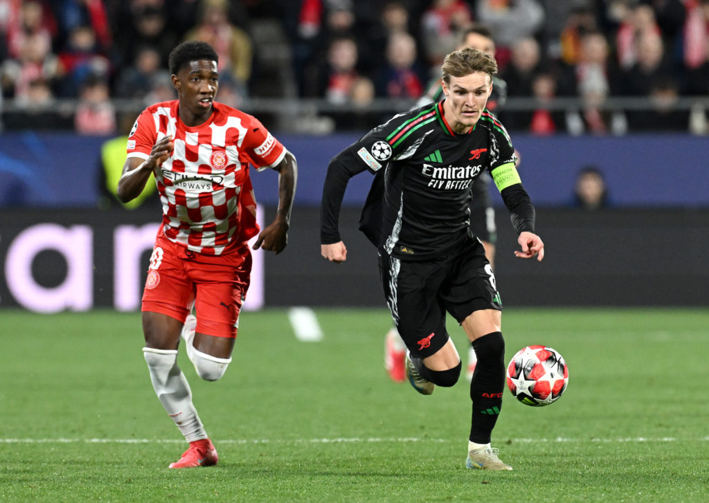 Girona FC v Arsenal FC - UEFA Champions League 2024/25 League Phase MD8