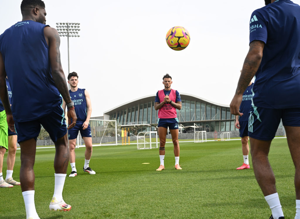 Arsenal Training Session