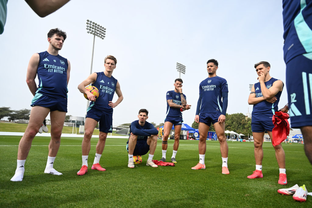 Arsenal Training Session