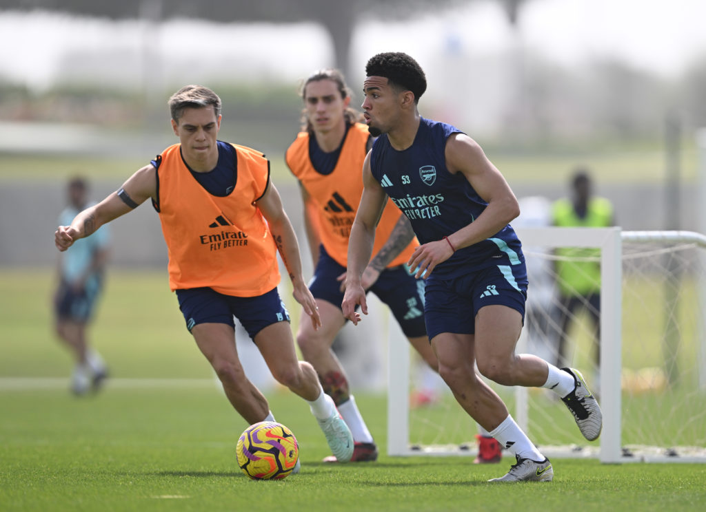Arsenal Training Session